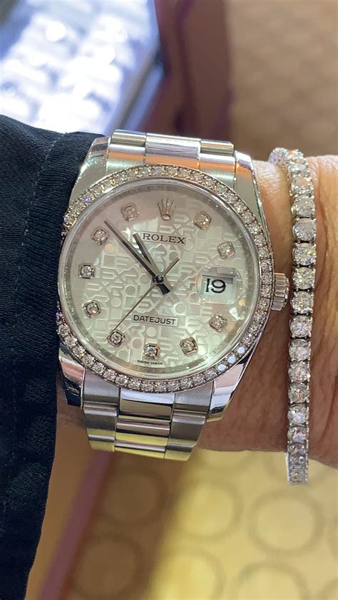 bracelet with rolex